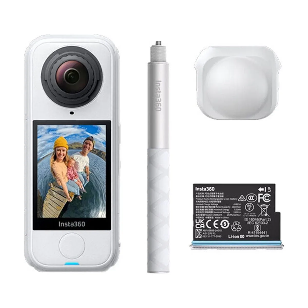 Insta360 X4 Air 8K 360 Action Camera Starter Bundle, Graphite Black thumbnail 6