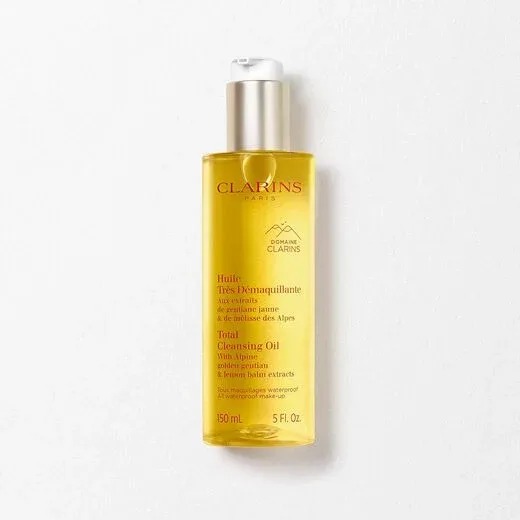 CLARINS Total Cleansing Oil – Makeup Removing Facial Cleanser
