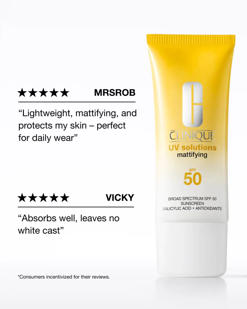 CLINIQUE UV Solutions Mattifying Sunscreen Broad Spectrum SPF 50/PA++++ thumbnail 2