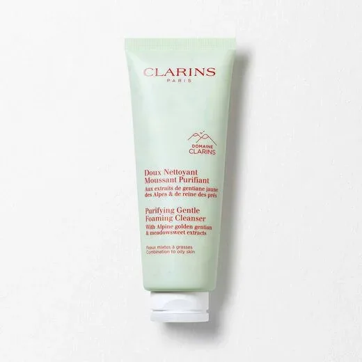 CLARINS Purifying Gentle Foaming Face Cleanser for Combination to Oily Skin