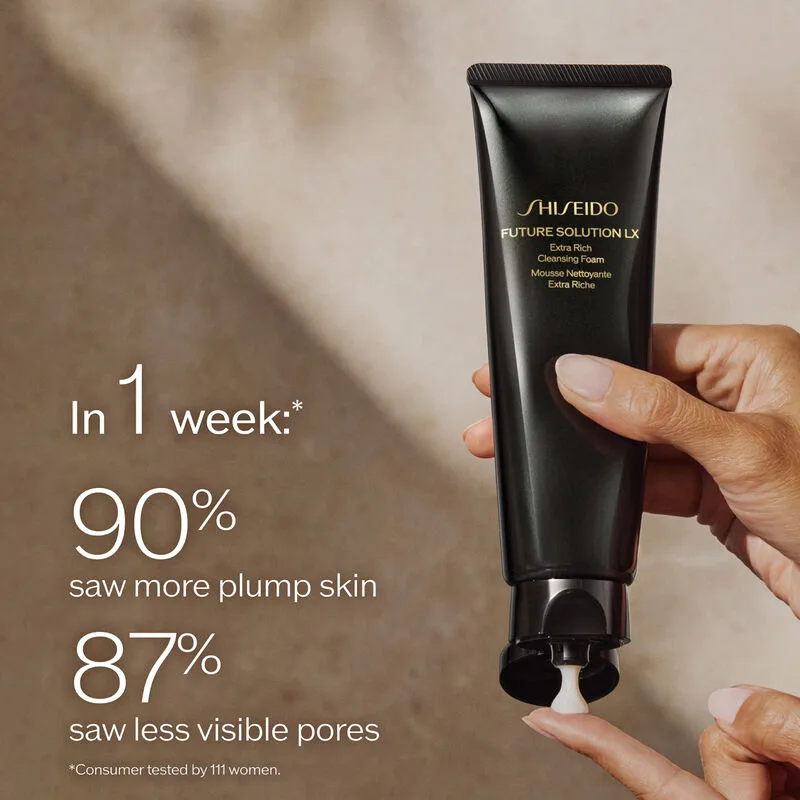 SHISEIDO Future Solution LX Extra Rich Cleansing Foam thumbnail 2