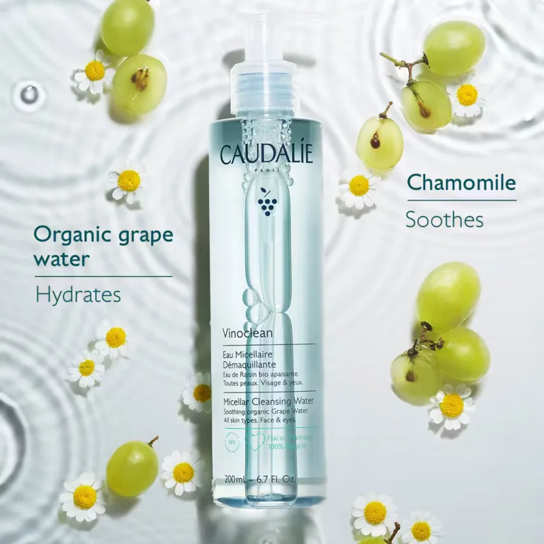 CAUDALIE Vinoclean Micellar Cleansing Water-200ml thumbnail 2