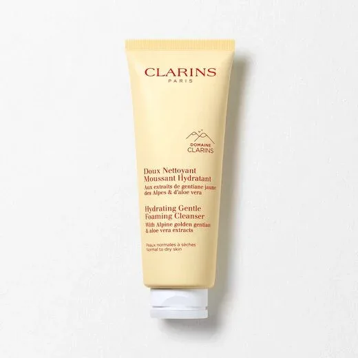 CLARINS Hydrating Gentle Foaming Face Cleanser for Normal to Dry Skin