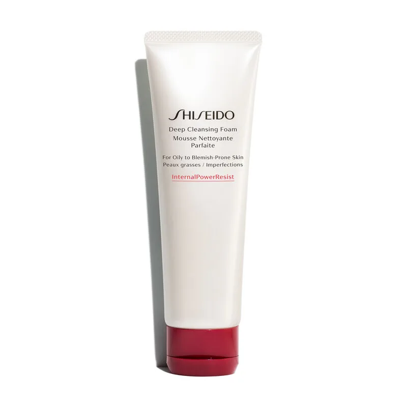 SHISEIDO Deep Cleansing Foam Foaming Cleanser for Oily & Blemish-Prone Skin
