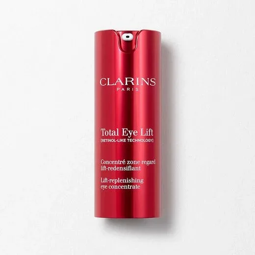 CLARINS Total Eye Lift Refillable Eye Cream for Firming, Wrinkles, Dark Circles + Puffiness