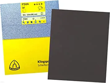 269289 – Leter uji tabak /PS8A/ 230x280mm Gr.320