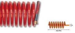 SRB10/6 – Tub ajri spiral 10 M 6×8 me kapje me bajonete