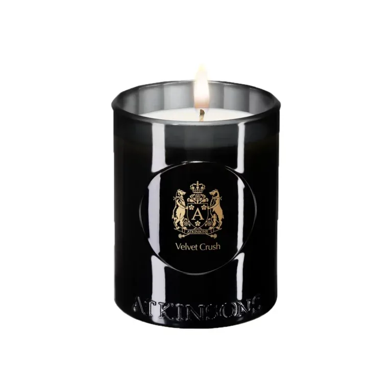 ATKINSONS VELVET CRUSH SCENTED CANDLE 200GR