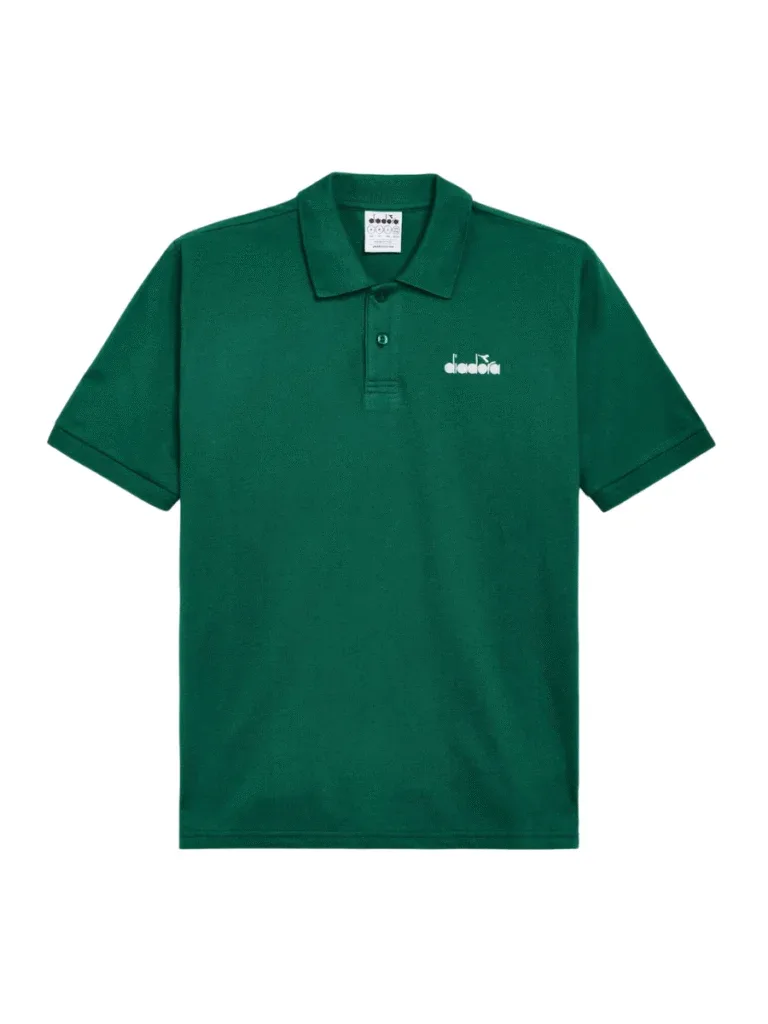 POLO SS LOGO VERDE AVENTURINE
