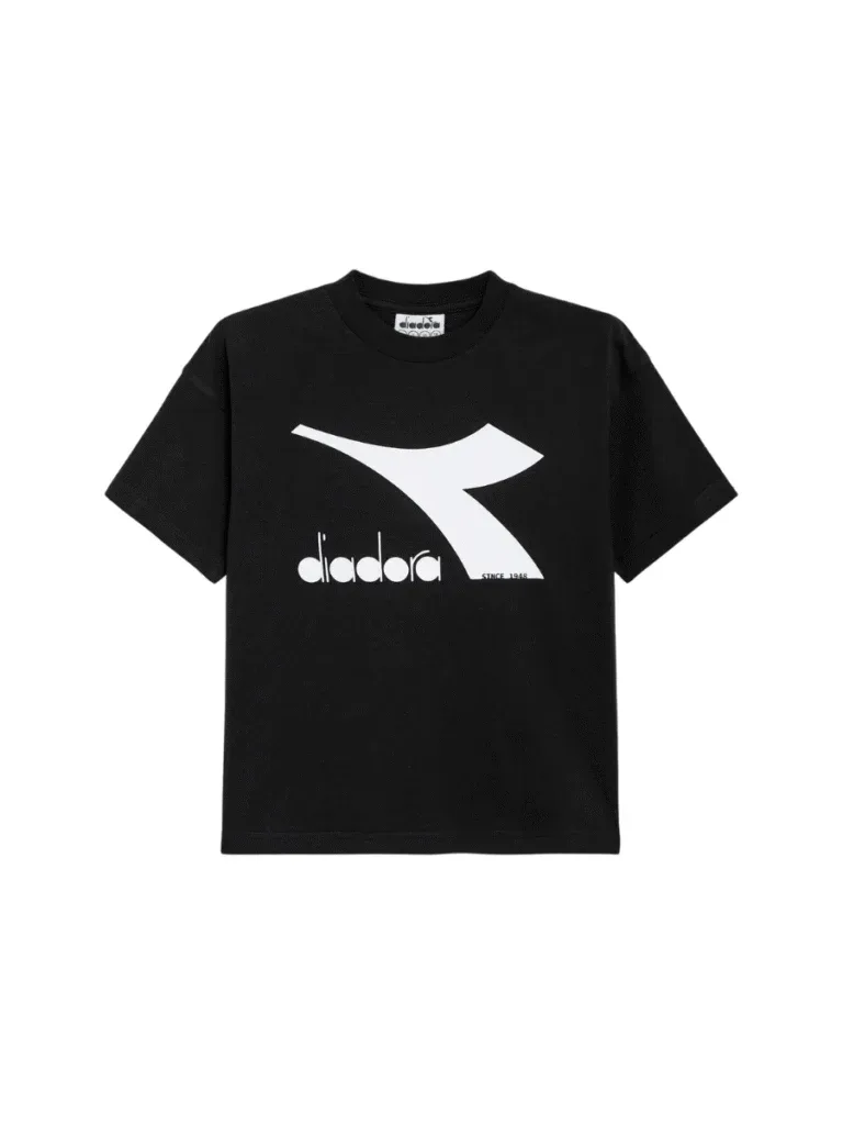 JU.T-SHIRT SS BL NERO