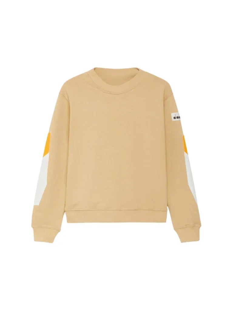 L. SWEATSHIRT CREW 2030 SABBIA CALDA