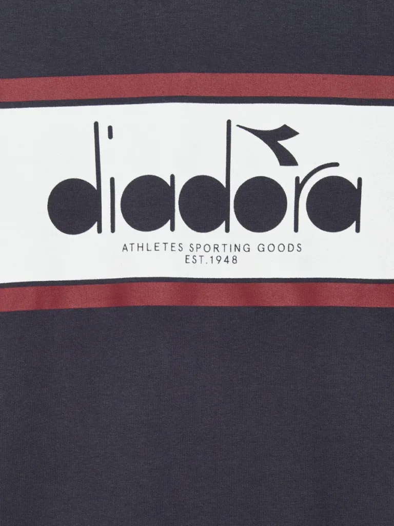 SWEATSHIRT CREW LOGO ROSSO IMPERO thumbnail 2