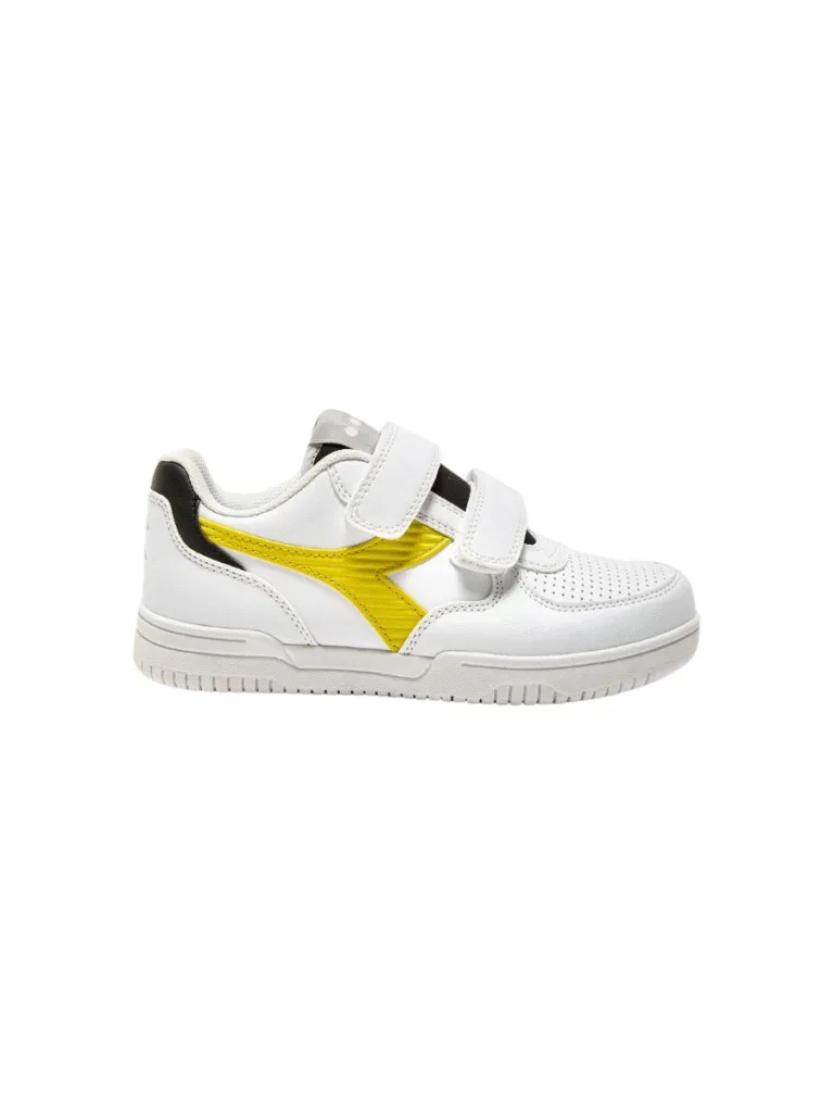 RAPTOR LOW STRIPE PS BIANCO/GIALLO/NERO