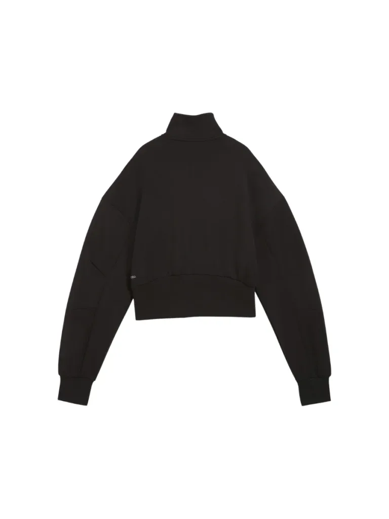 PUMATECH SENSE Balloon Sleeve Soft Touch Half-Zip Crew DK thumbnail 2