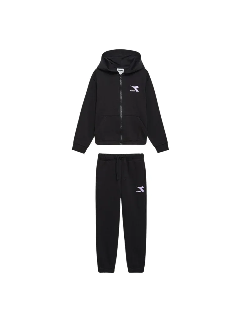 JG. TRACKSUIT HD FZ GLOSS NERO