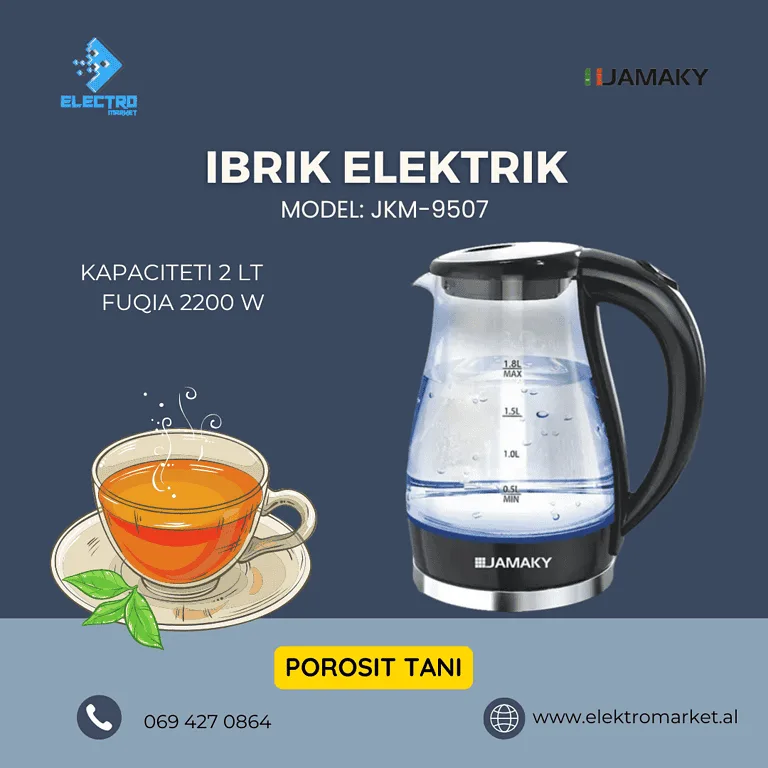 Ibrik elektrik Jamaky JKM-9507