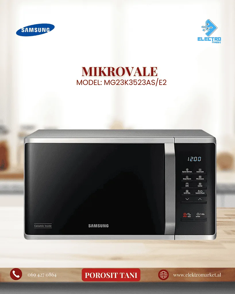 Mikrovale Samsung MG23K3523AS/E2
