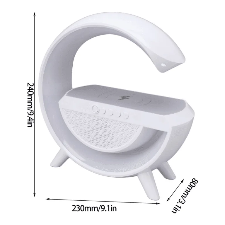 Lambë me Karikues Wireless dhe Altoparlant Bluetooth thumbnail 3