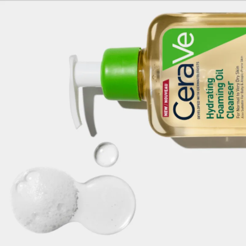 Cerave Hydrating Foaming Oil Cleanser 236ml thumbnail 3