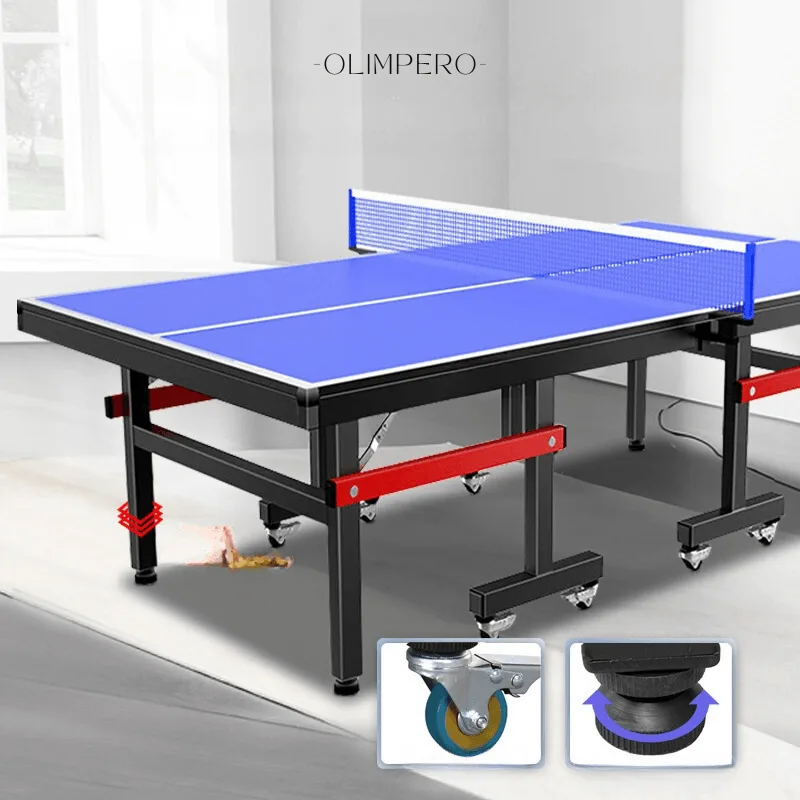 Tavolinë pingpongu e palosshme dhe e lëvizshme thumbnail 3