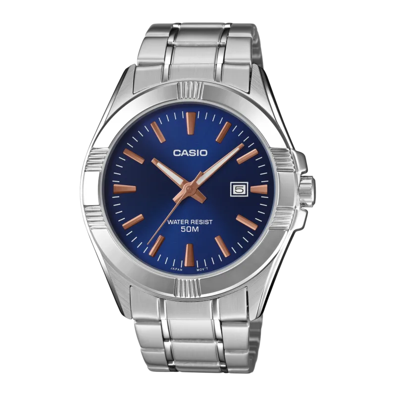 Casio Executive Blue Steel