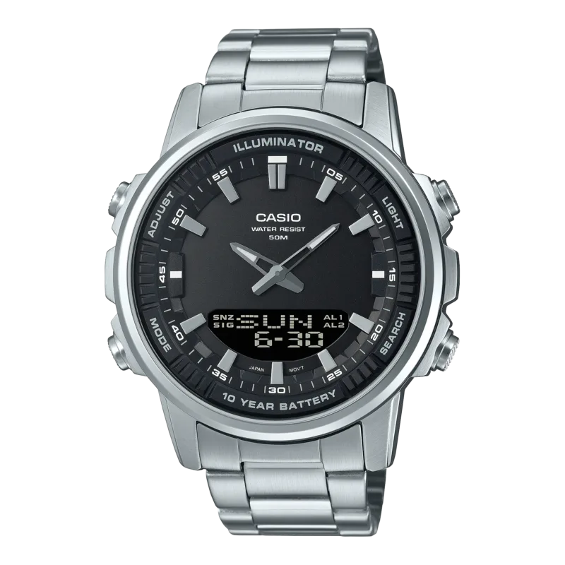 Casio Adventure Black Steel