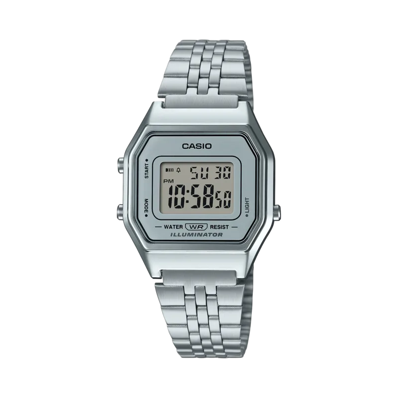Casio Petite Silver Digital