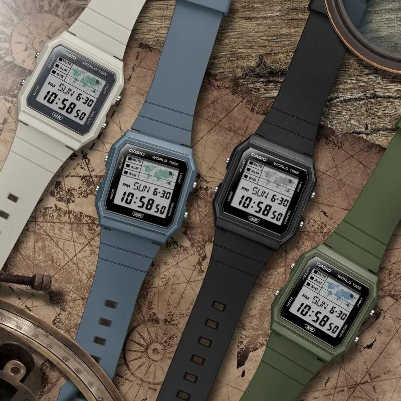 Casio Worldtime Black Digital thumbnail 3