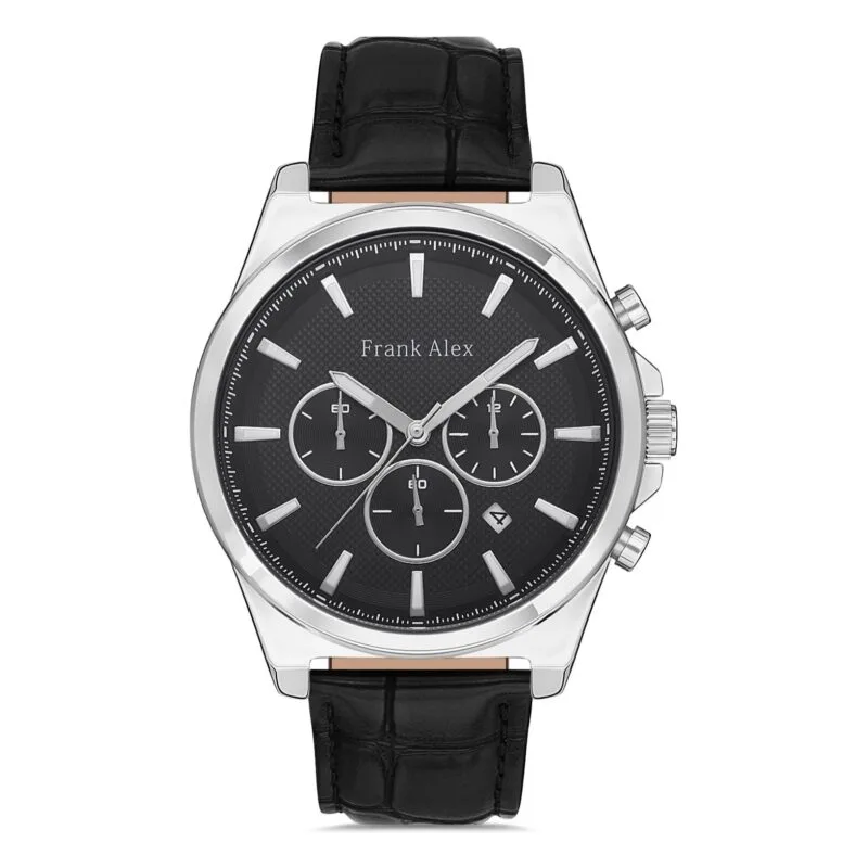 Frank Alex Black Leather
