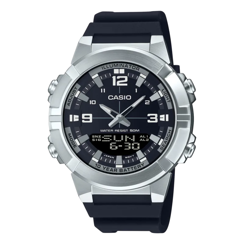 Casio Rugged Black Hybrid