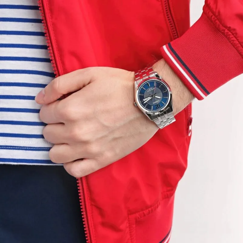 Casio Daydate Teal Silver thumbnail 2