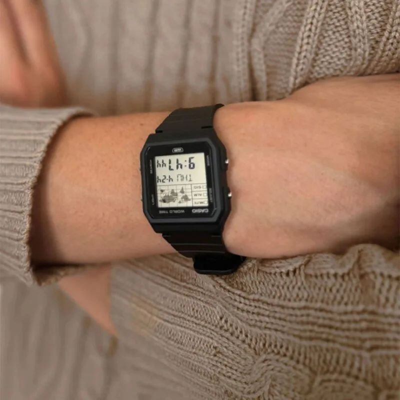 Casio Worldtime Black Digital thumbnail 4