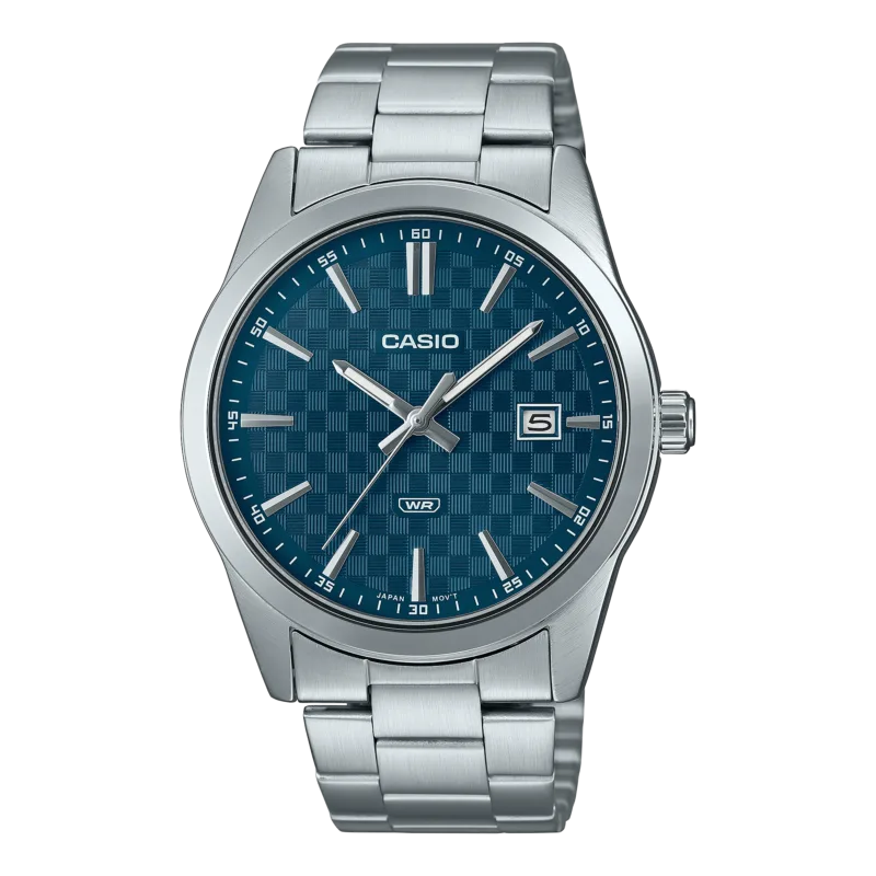 Casio Textured Teal Steel