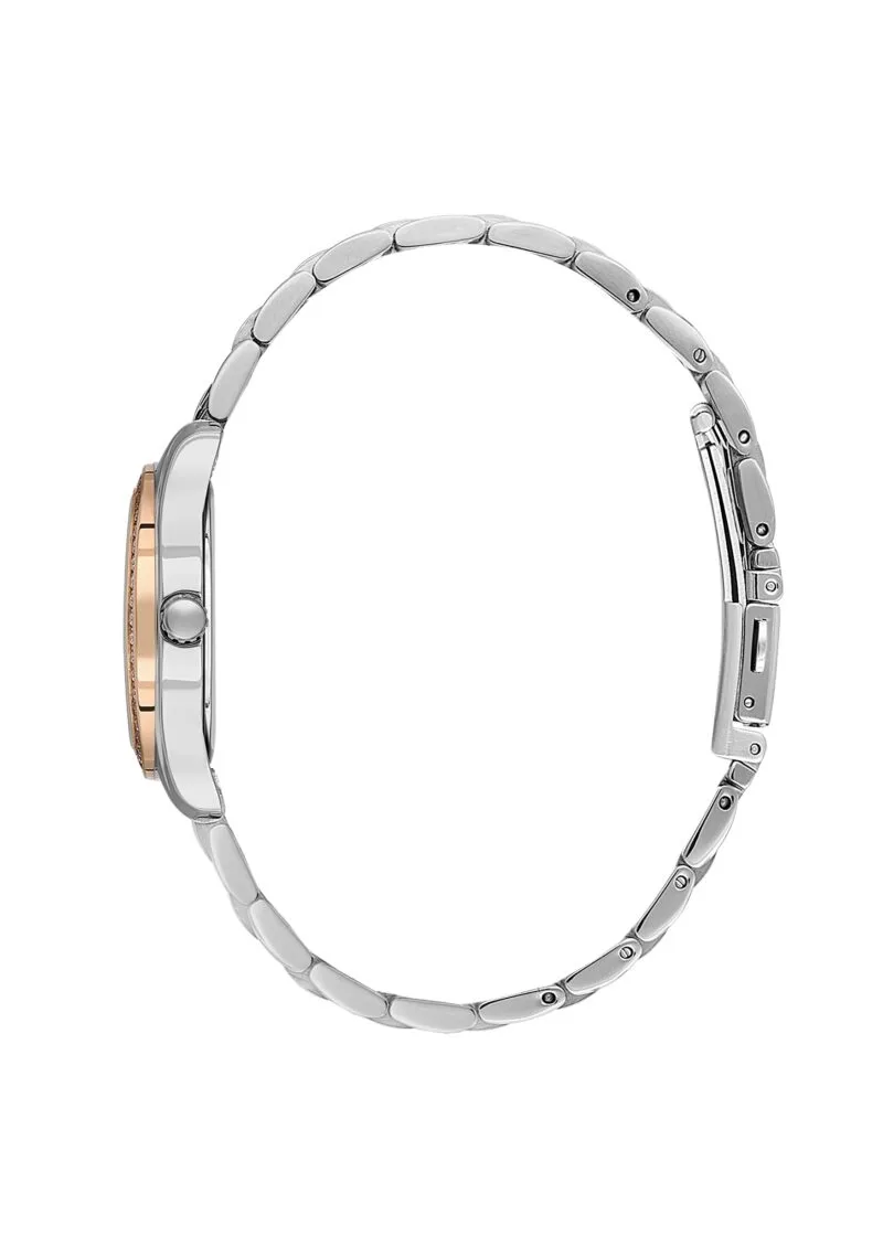 Santa Barbara Polo Luxury Women Rose Gold/Silver White Gemset Watch thumbnail 2