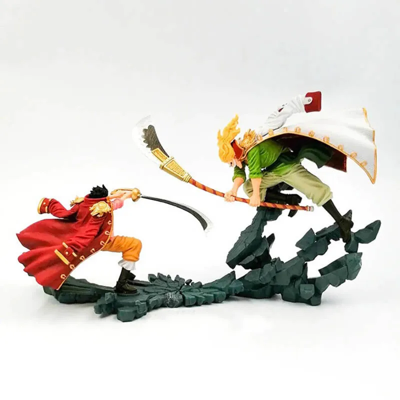 Gol D. Roger vs Whitebeard Action Figure