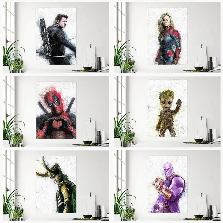 Poster Kanavace Marvel Characters thumbnail 2