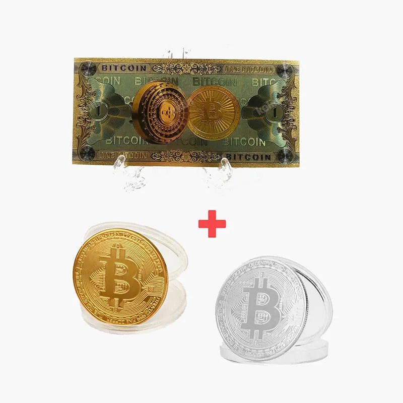 Set BITCOIN (Kartmonedha+2 Monedha)
