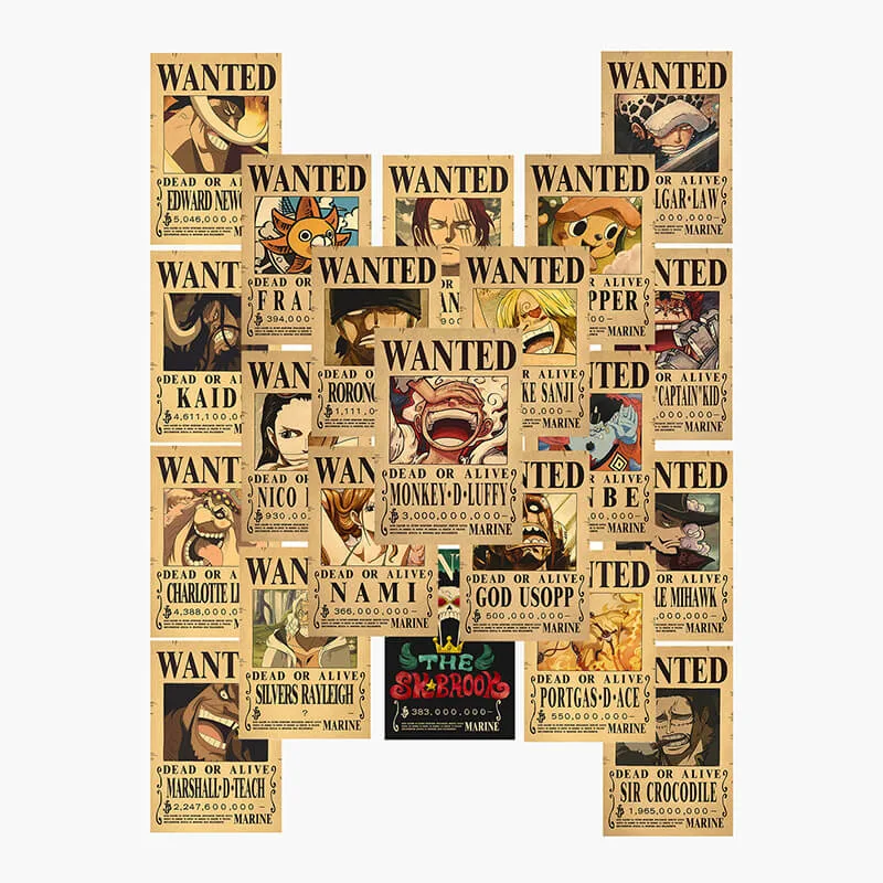 Poster One Piece Most Wanted